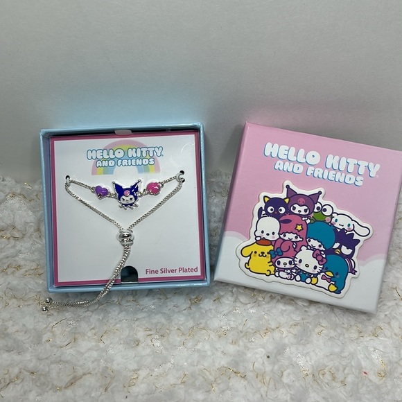 Hello kitty and Friends Kuromi Fine Silver Plated Bracelet - Picture 4 of 5